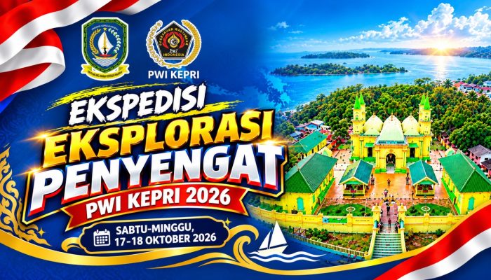 PWI Kepri Gelar Ekspedisi Pulau Penyengat, 50 Wartawan Siapkan Feature Sejarah dan Budaya Melayu